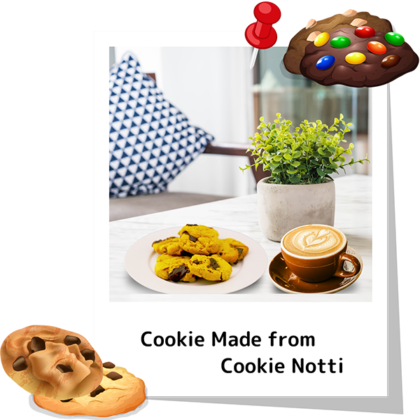 cooke made from cookie notti