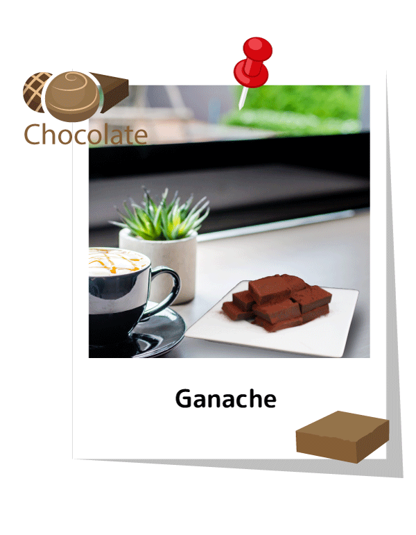 ganache made from Exclusive